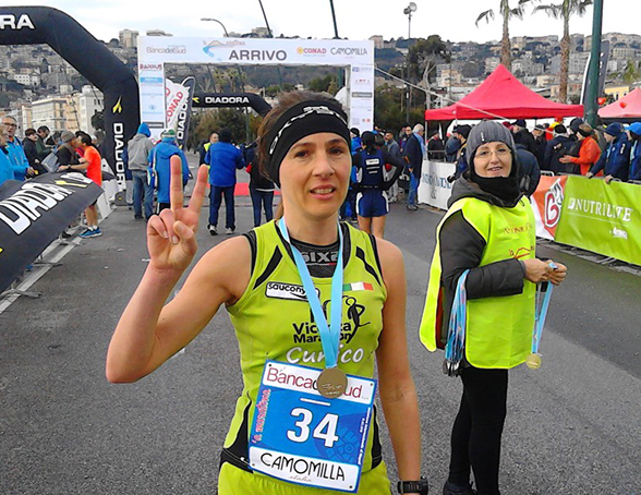 MAURIZIA CUNICO VINCE LA MARATONA DI NAPOLI