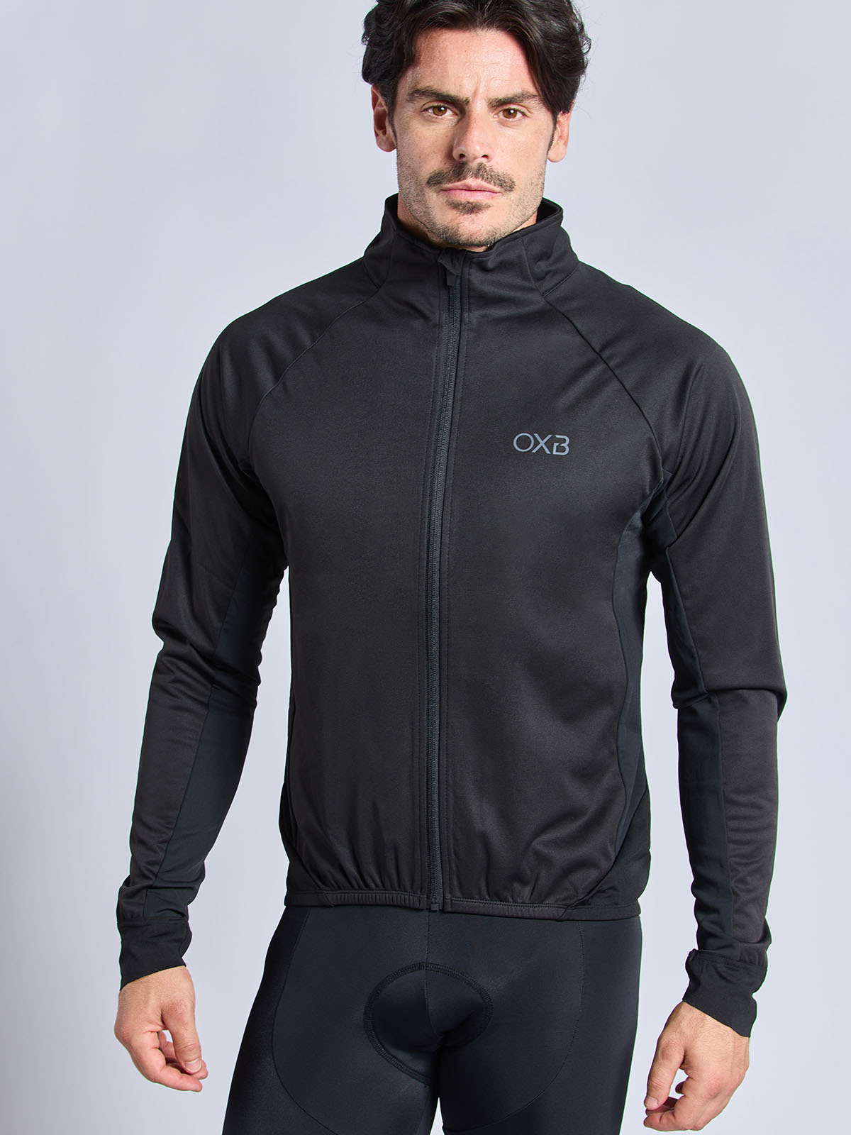 3016-thermal-giacca-man-black-indossato-fronte